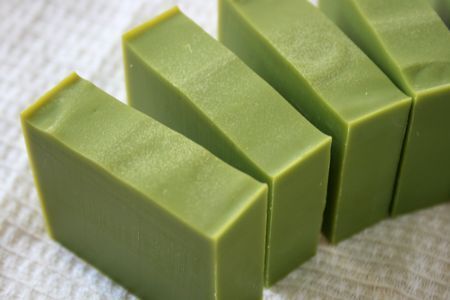 緑茶石けん