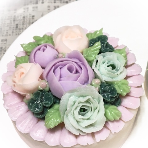 フラワーアレンジ石けん